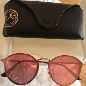 Rose Pink Rayban Sunglasses
